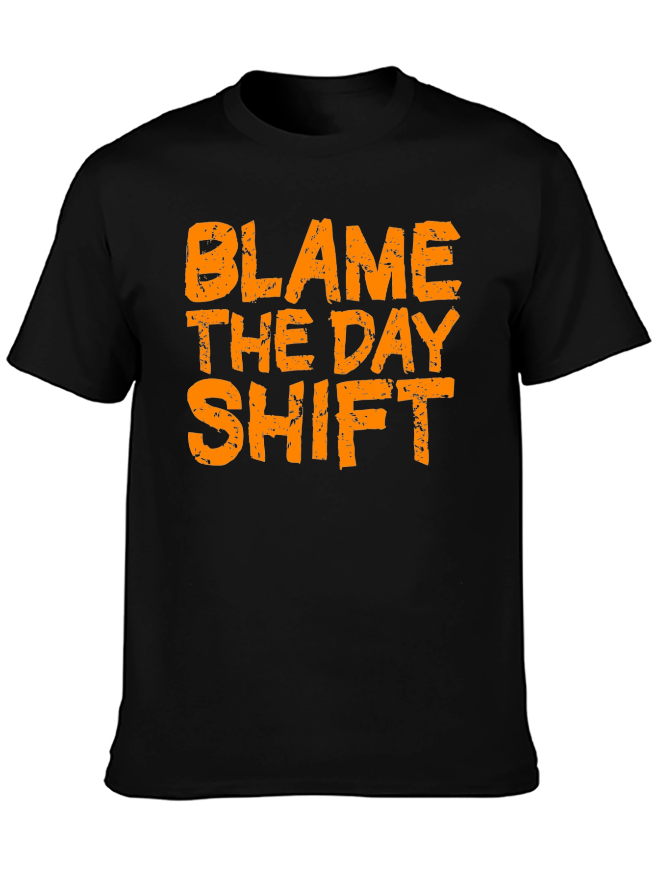 Blame the Day Shift Black T-Shirt