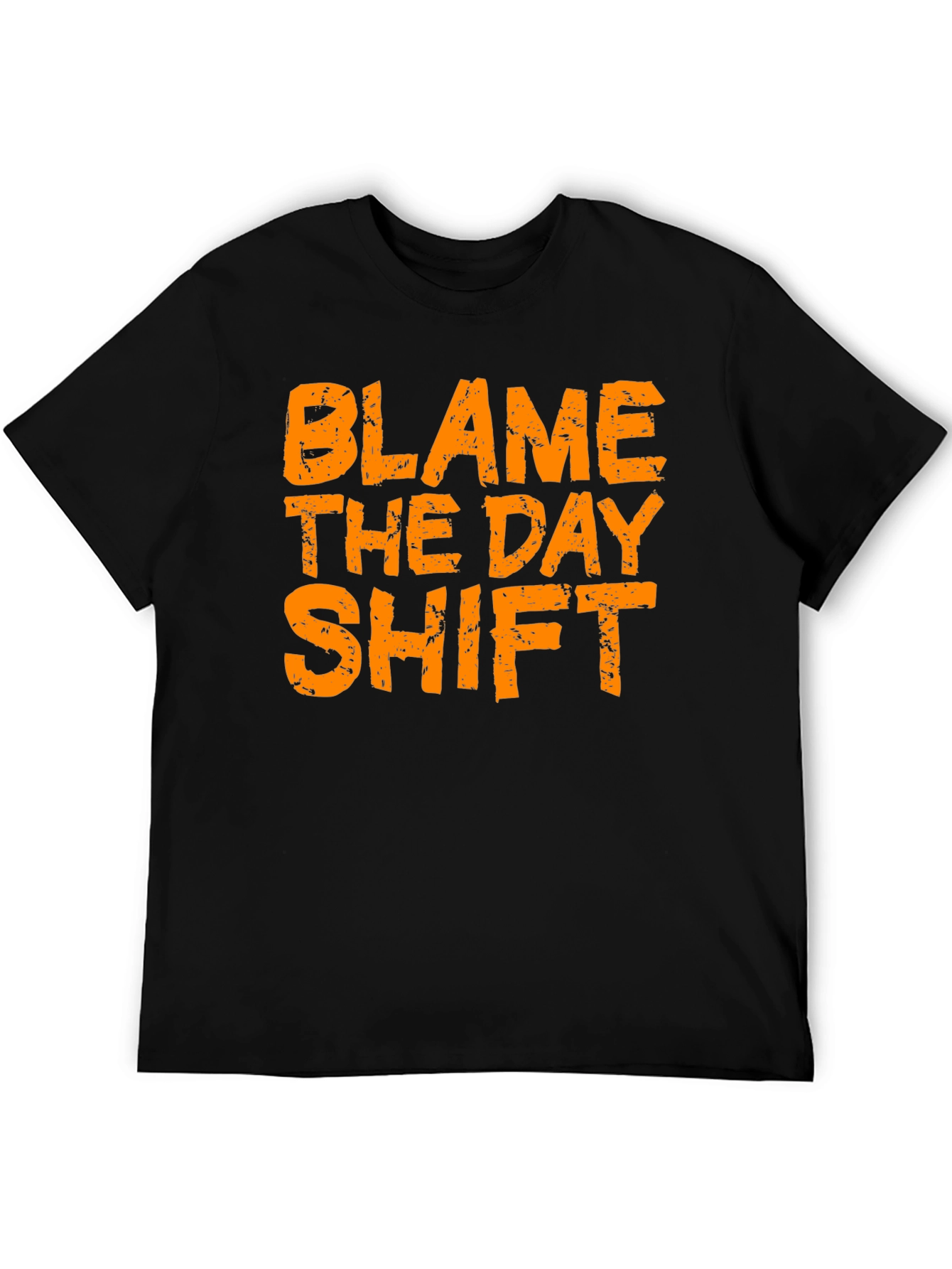 Blame the Day Shift Black T-Shirt