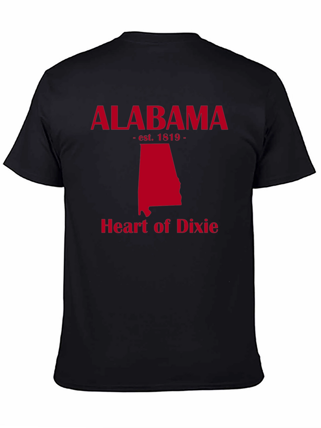 Alabama State Pride T-Shirt Heart of Dixie