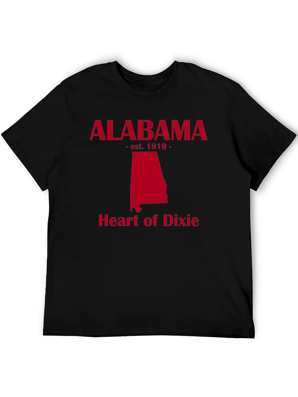 Alabama State Pride T-Shirt Heart of Dixie