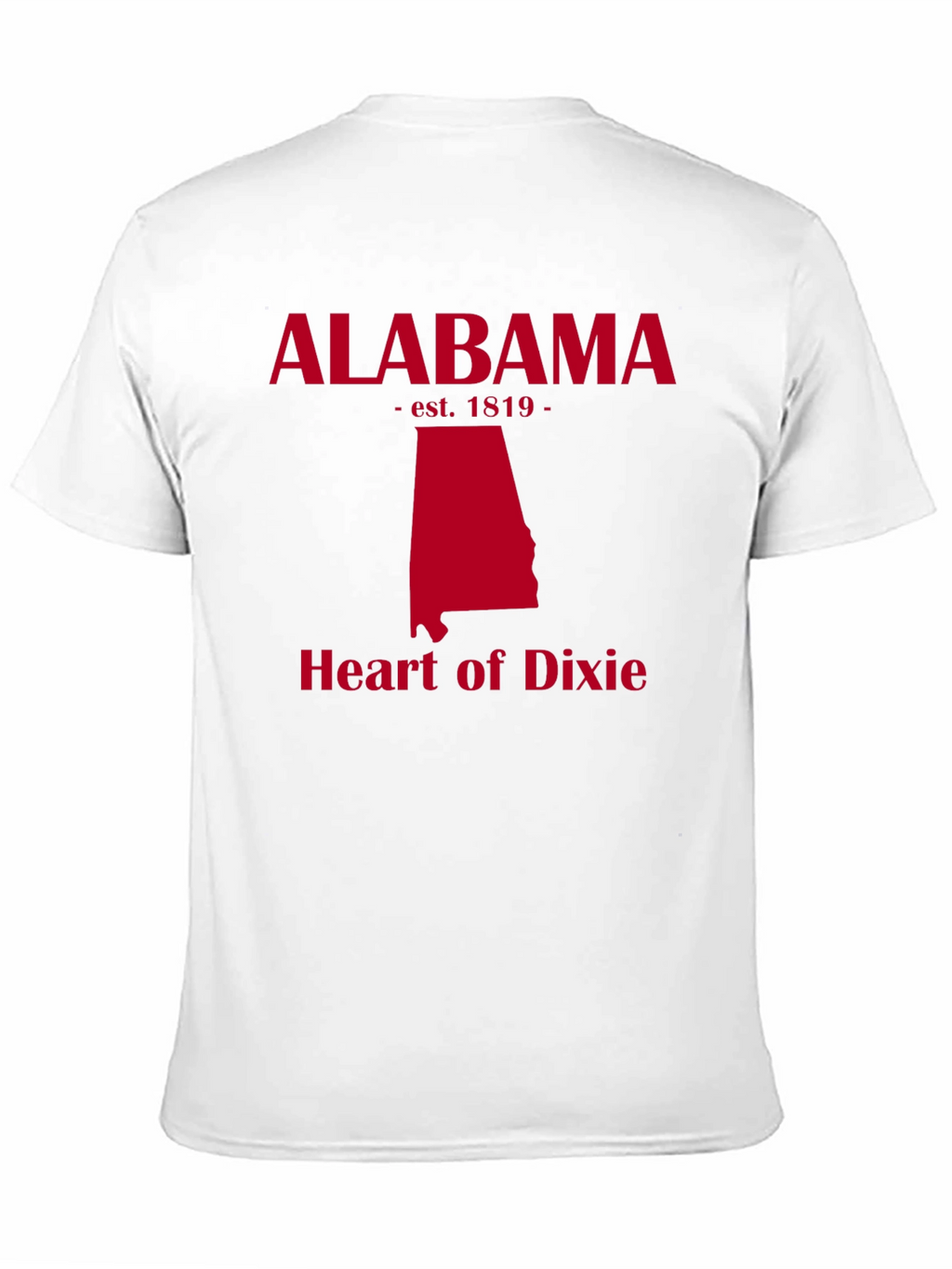 Alabama State Pride T-Shirt Heart of Dixie