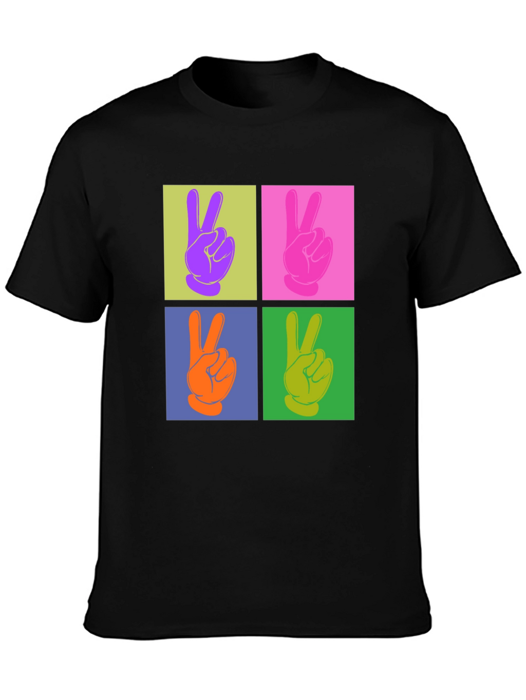 Peace Sign Pop Art T-Shirt