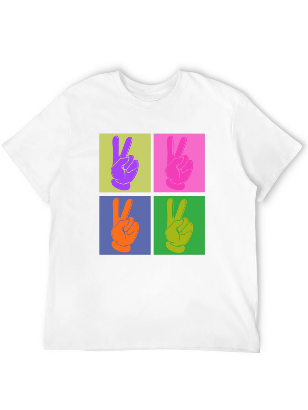 Peace Sign Pop Art T-Shirt
