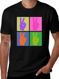 Peace Sign Pop Art T-Shirt