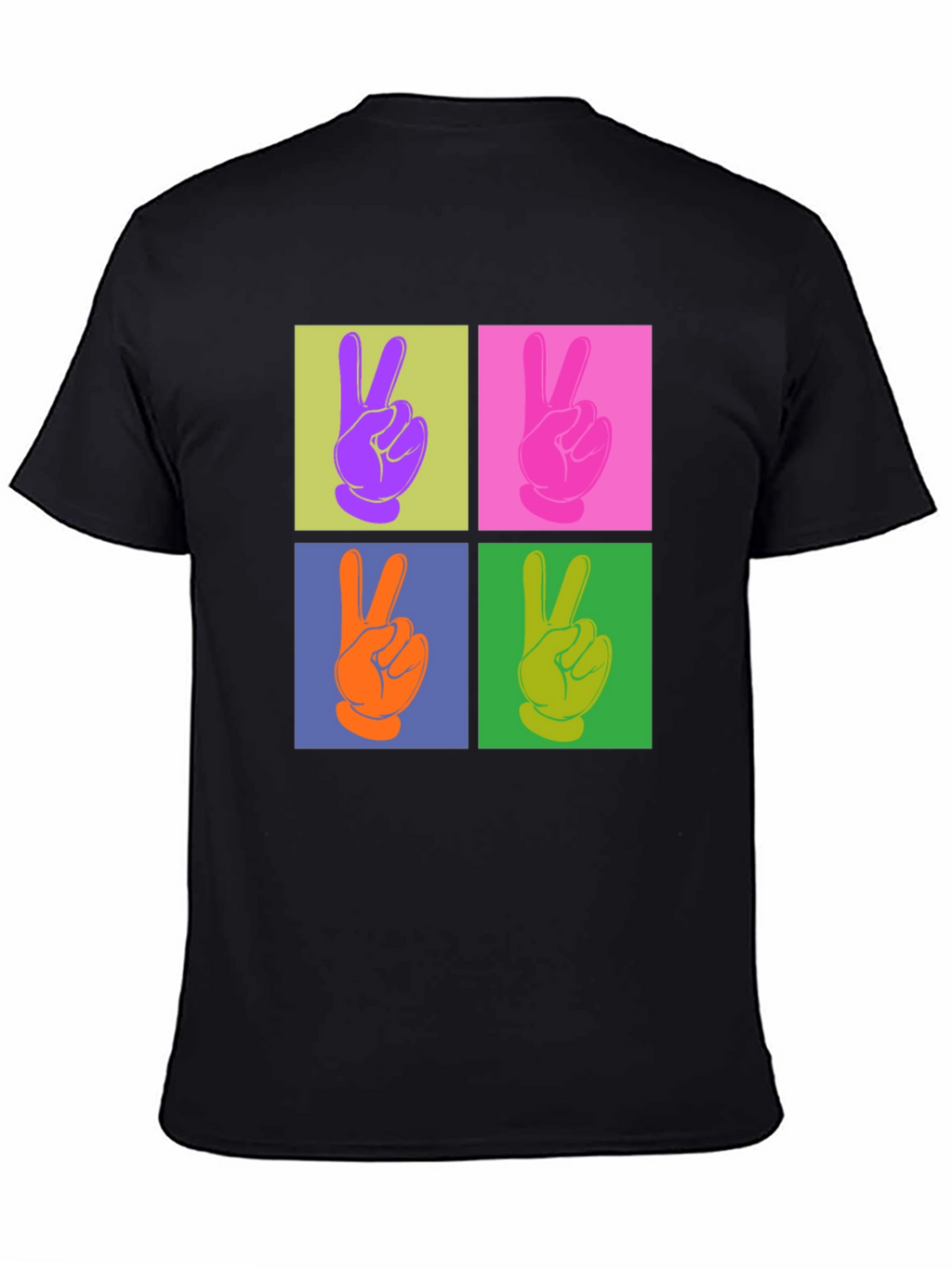 Peace Sign Pop Art T-Shirt