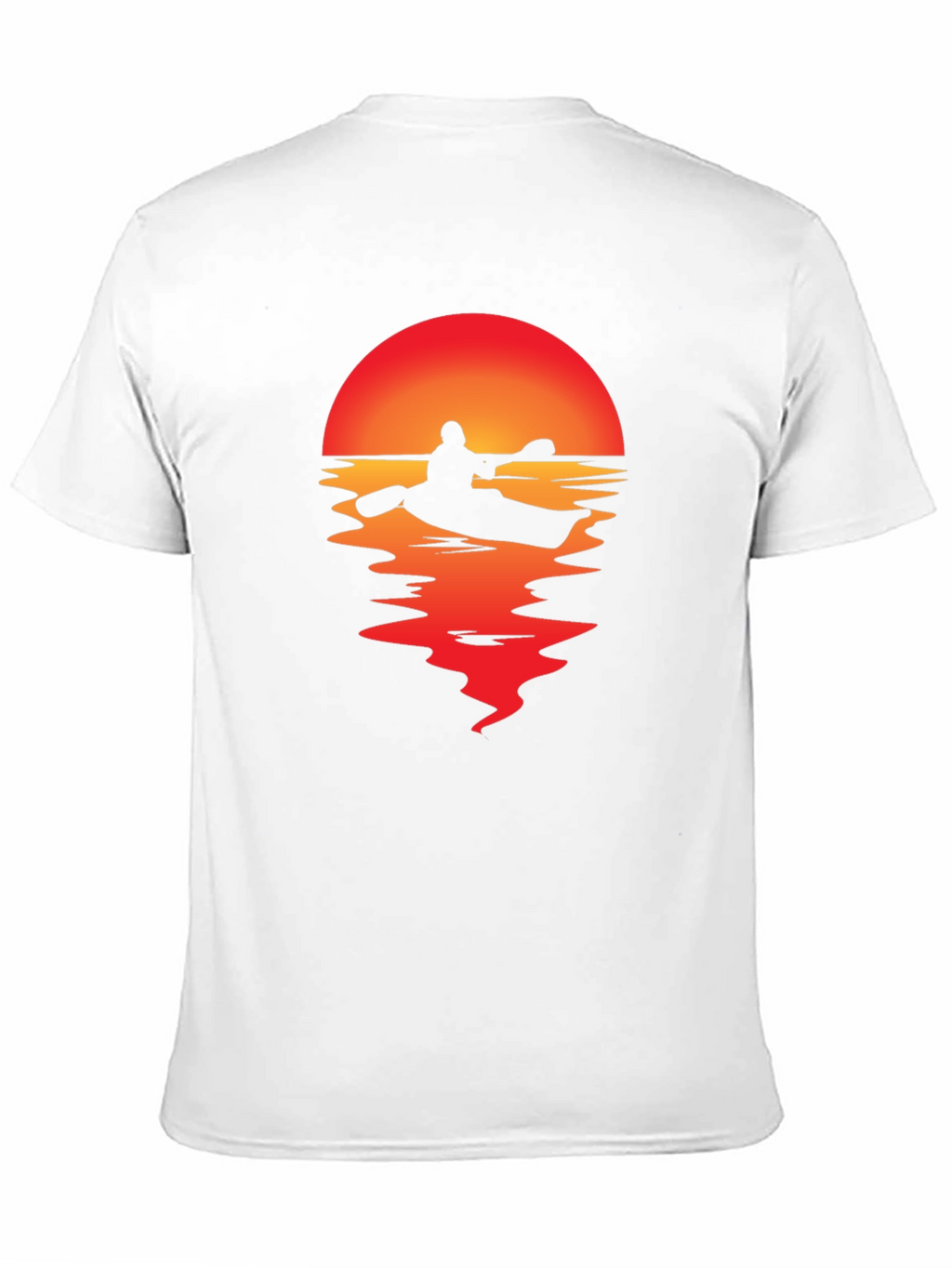 Sunset Kayak Graphic Tee - Adventure Ready!