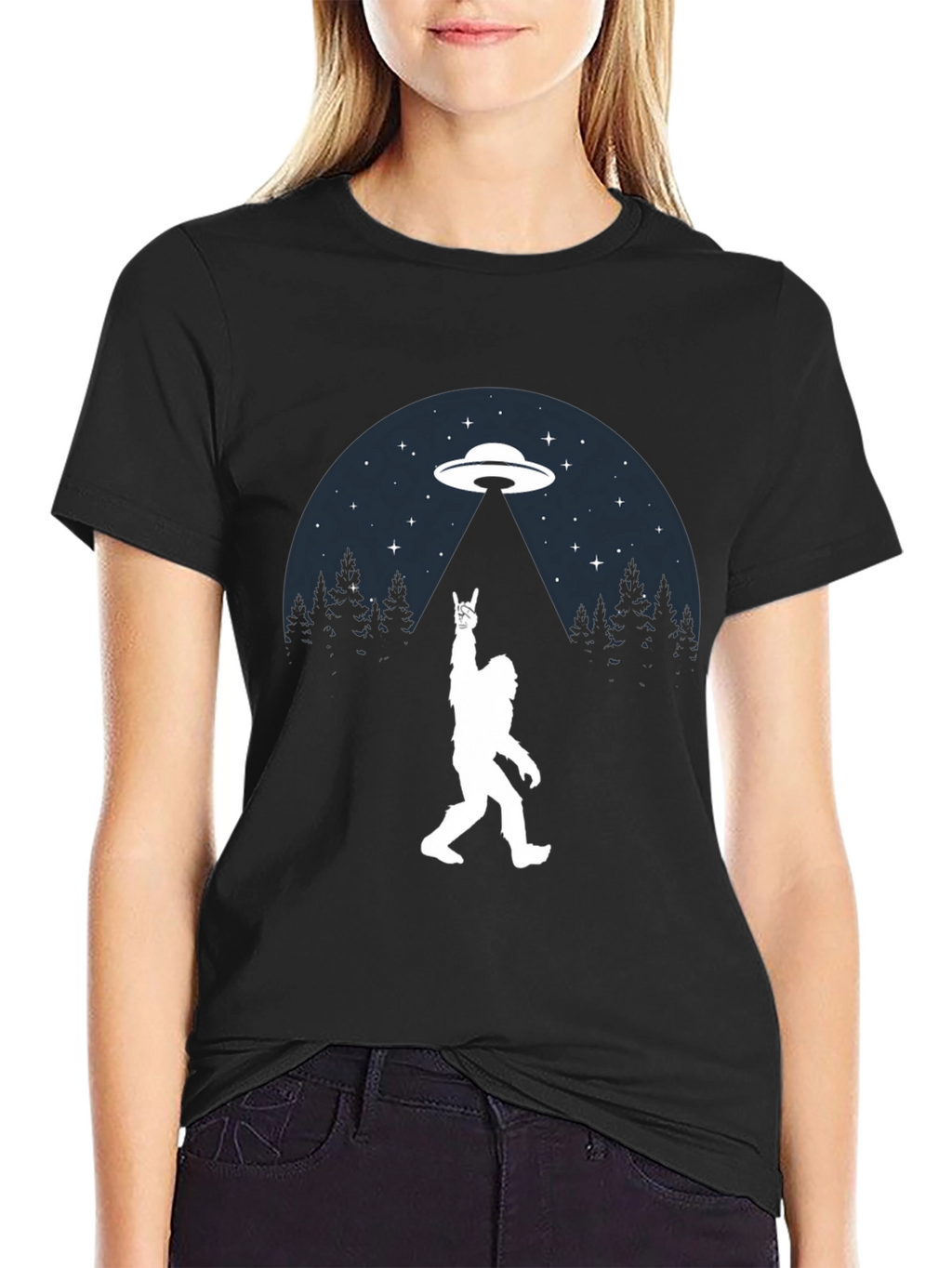 Sasquatch UFO T-Shirt