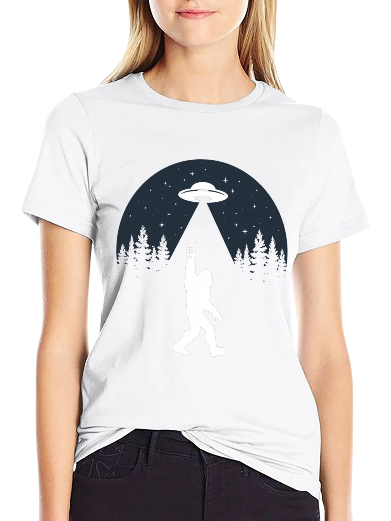 Sasquatch UFO T-Shirt