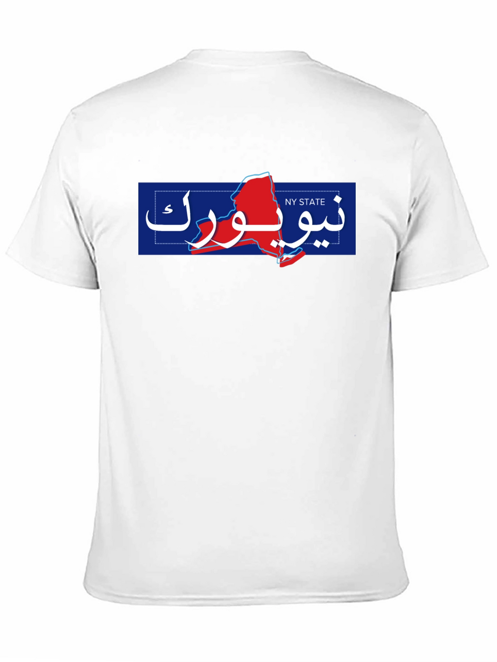 New York State Arabic Text T-Shirt