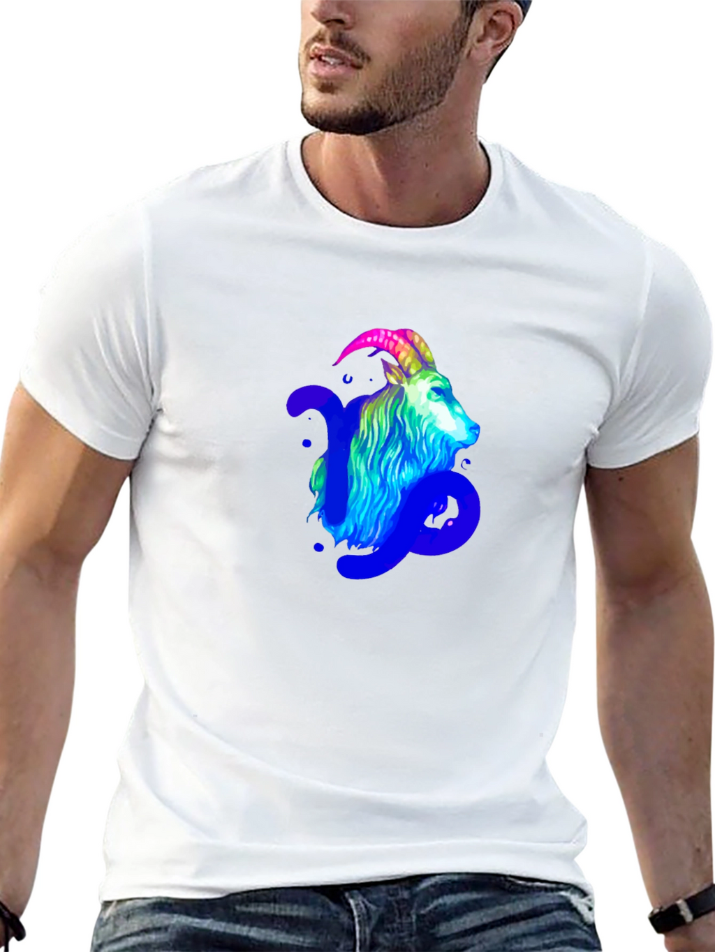 Capricorn Zodiac Graphic T-Shirt