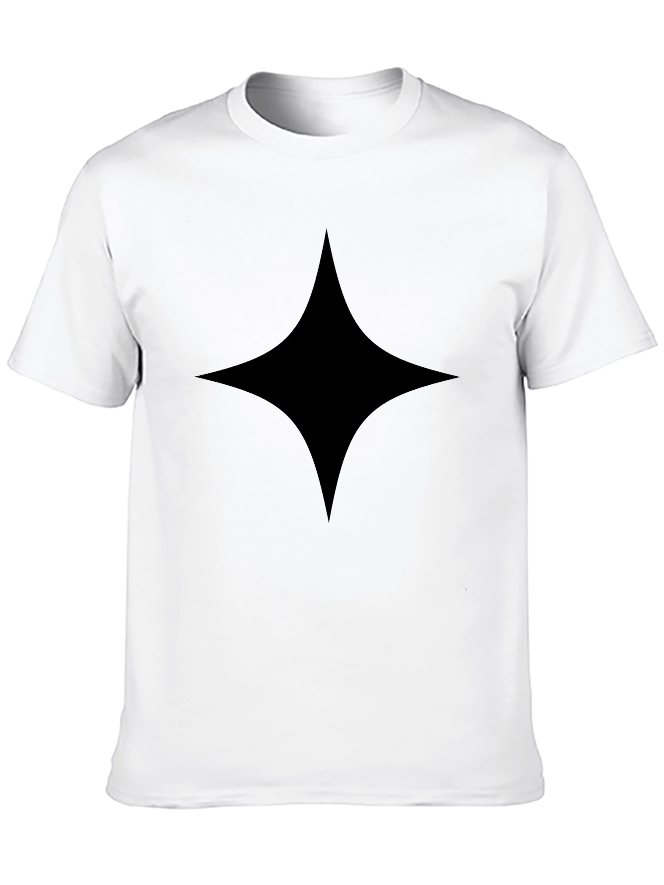 Black Diamond Graphic Tee - Modern Style
