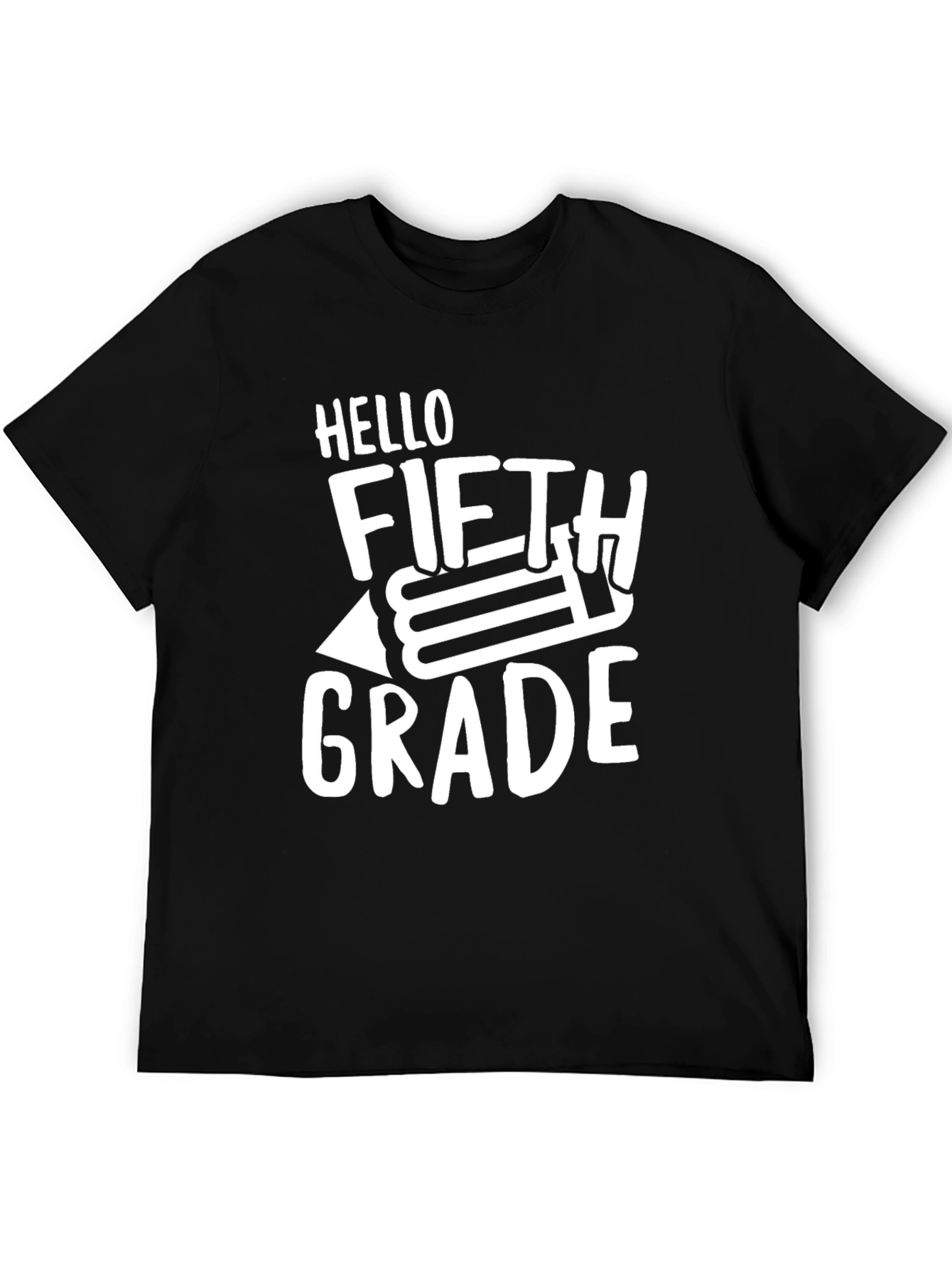 Hello Fifth Grade T-Shirt Back to School Tee