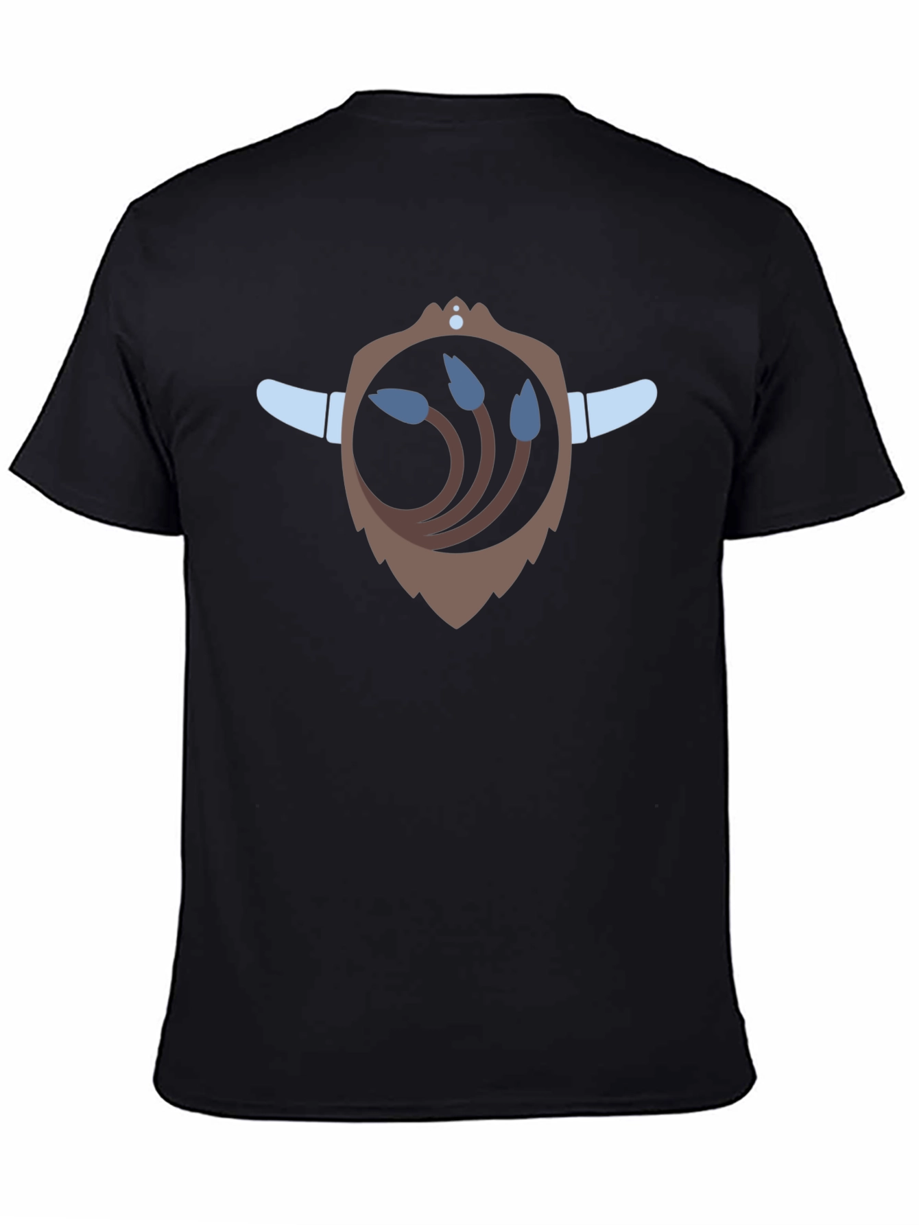 Bard Inspired Tee - Mens Black Cotton T-Shirt