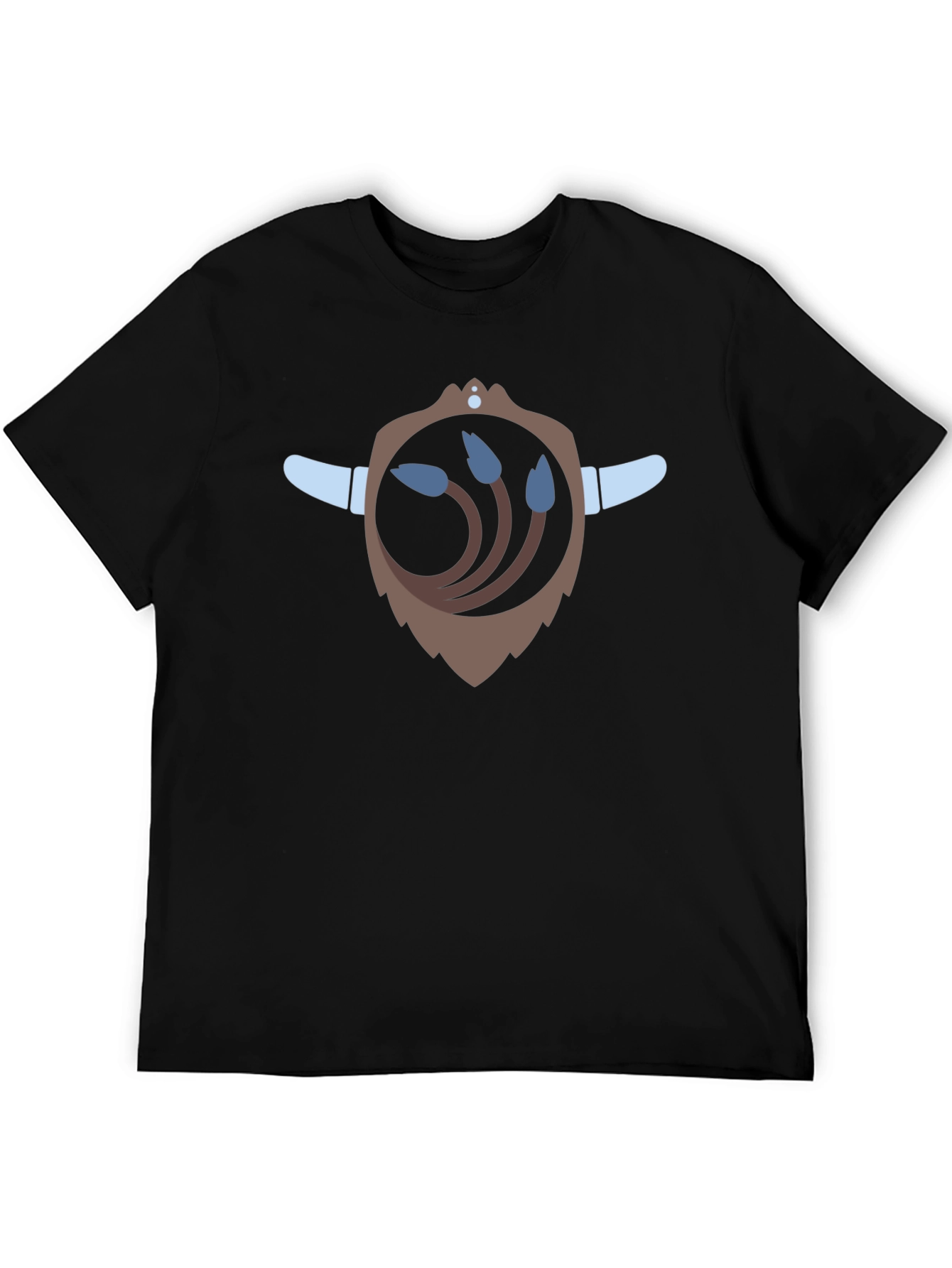 Bard Inspired Tee - Mens Black Cotton T-Shirt