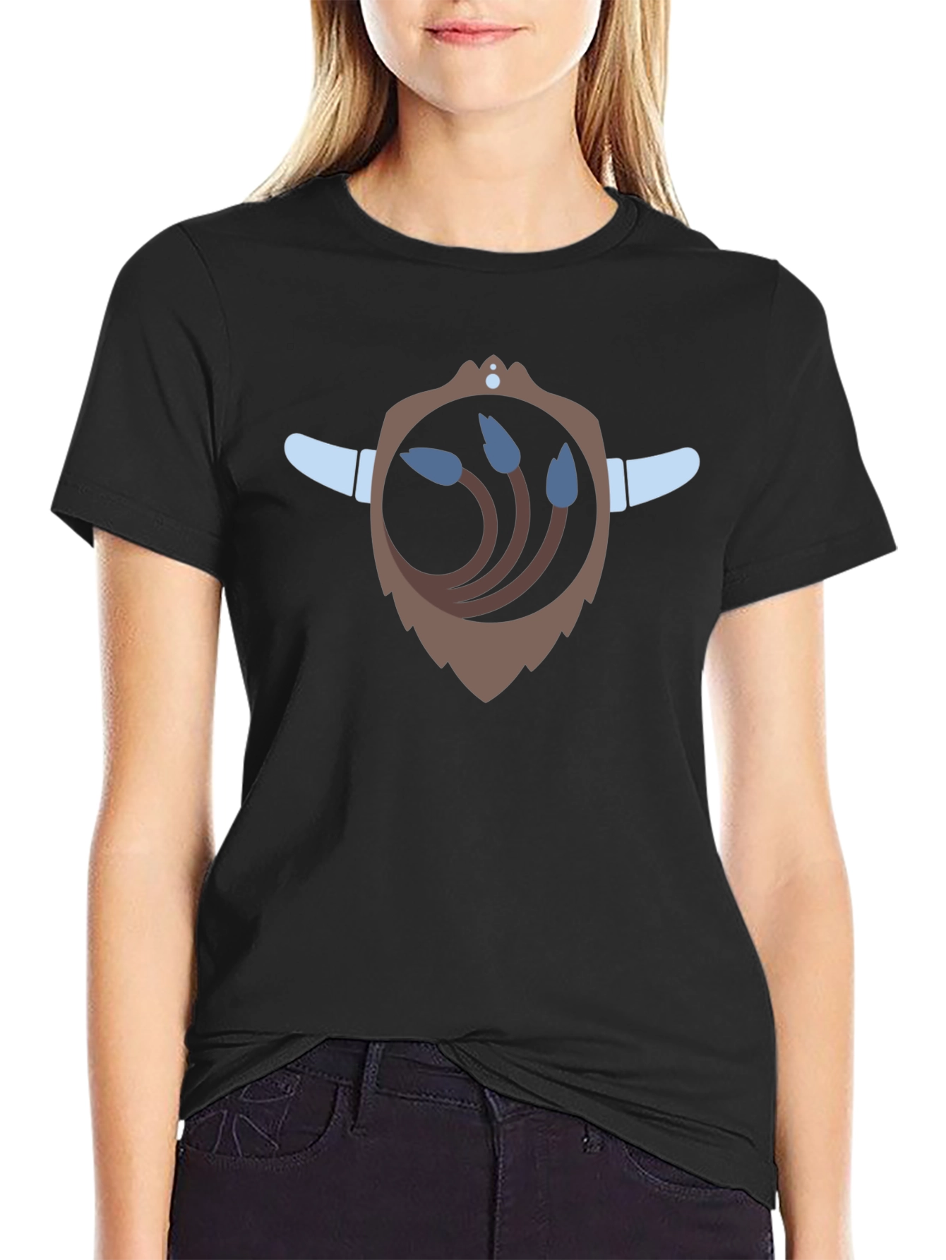 Bard Inspired Tee - Mens Black Cotton T-Shirt