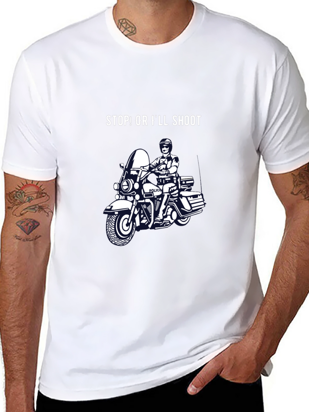 Stop or Ill Shoot T-Shirt