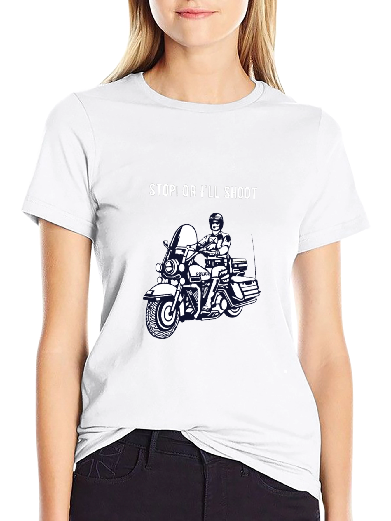 Stop or Ill Shoot T-Shirt