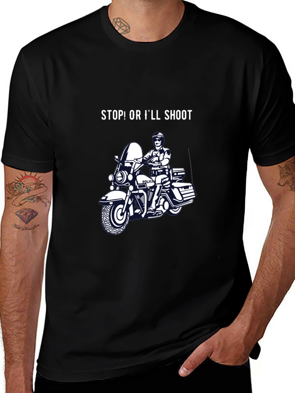 Stop or Ill Shoot T-Shirt