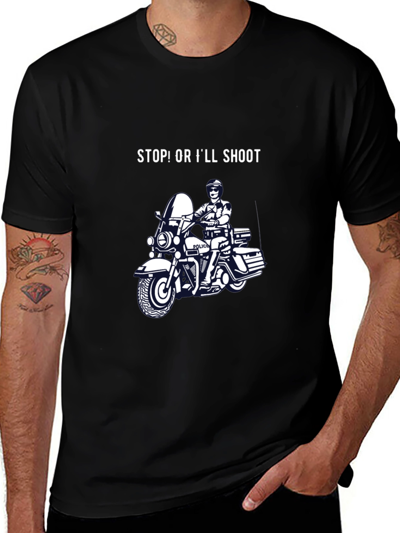 Stop or Ill Shoot T-Shirt