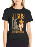 Jesus Is My Everything T-Shirt - Faith Based Apparel