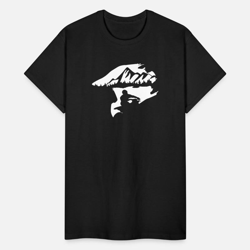 Majestic Mountain Adventure Silhouette