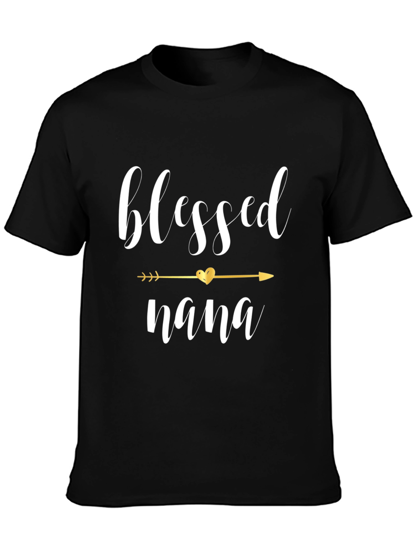 Blessed Nana Graphic Tee - Soft Cotton Comfort