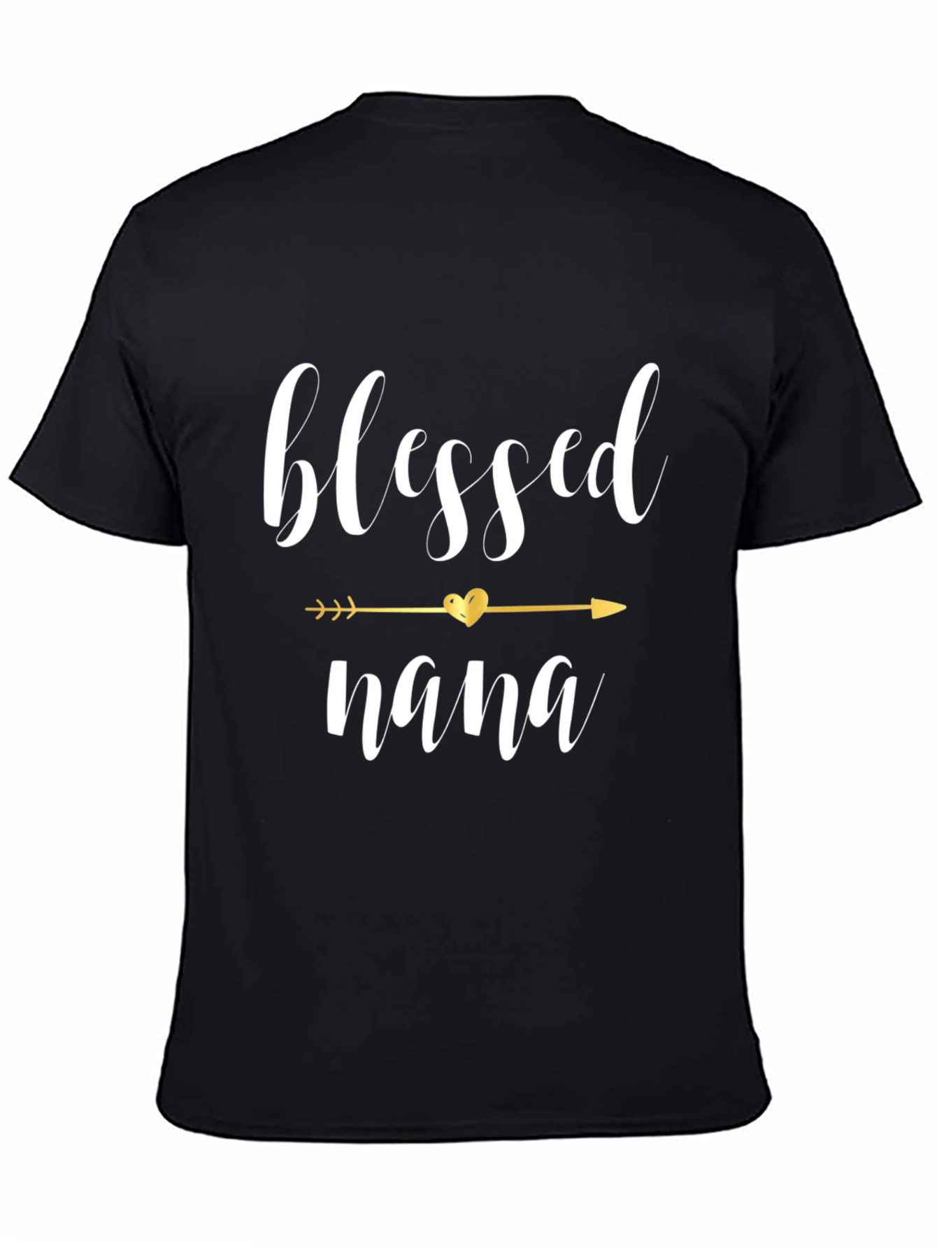 Blessed Nana Graphic Tee - Soft Cotton Comfort