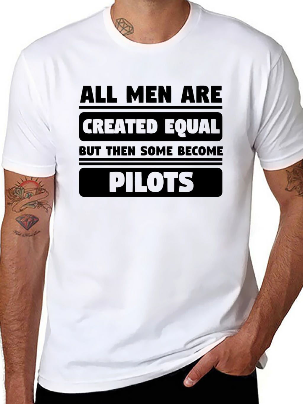 Pilot T-Shirt - All Men Are Created Equal Tee