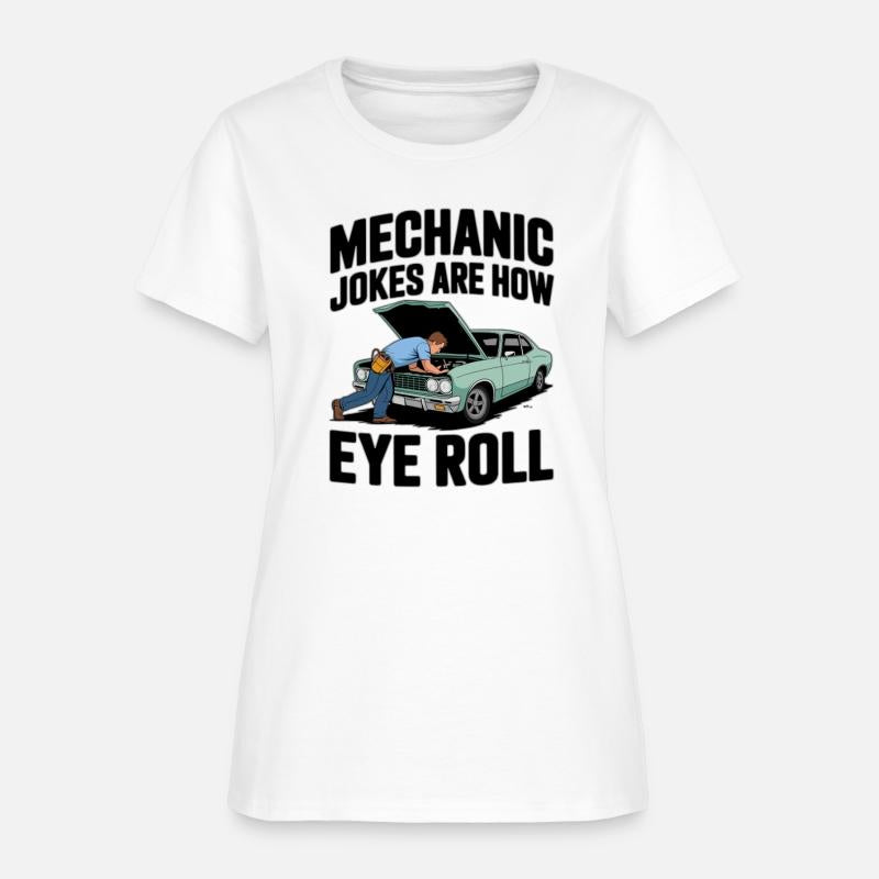 Mechanic jokes are how eye roll fun design