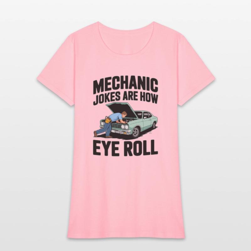 Mechanic jokes are how eye roll fun design