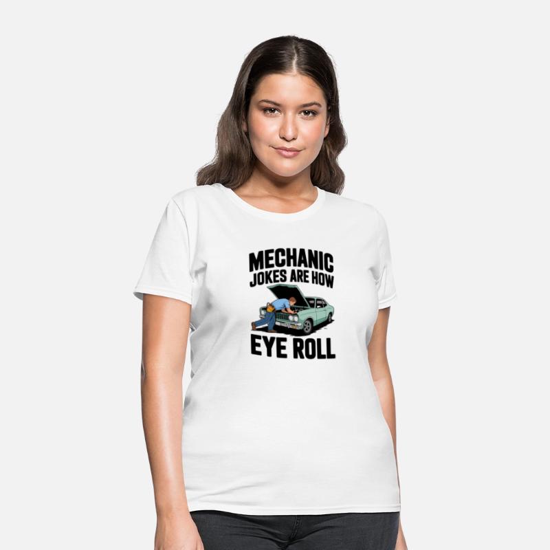 Mechanic jokes are how eye roll fun design