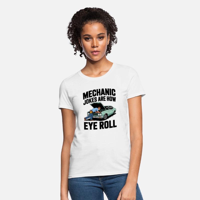 Mechanic jokes are how eye roll fun design