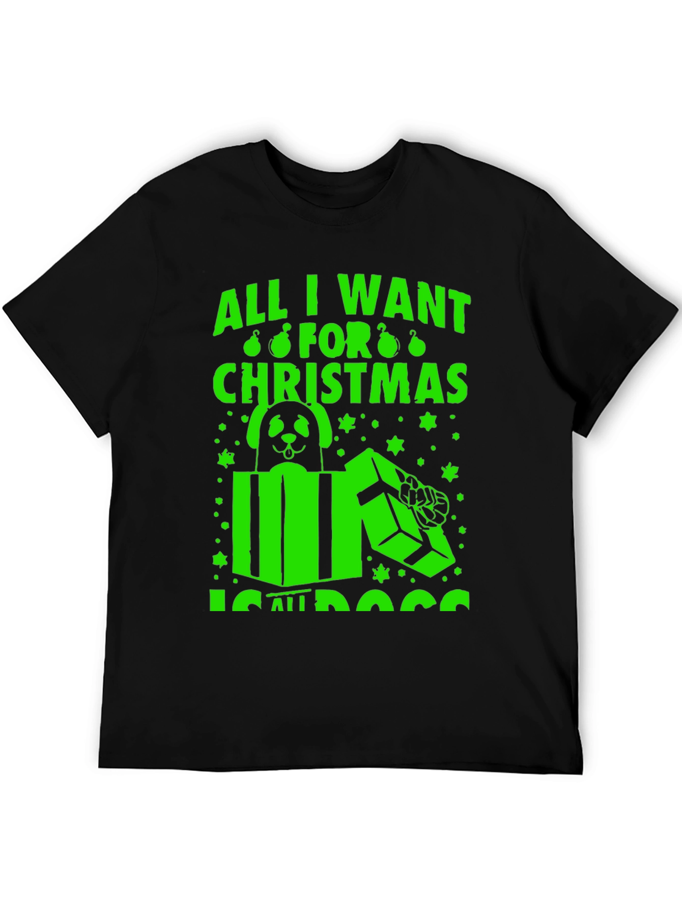 All I Want For Christmas Is All Dogs T-Shirt