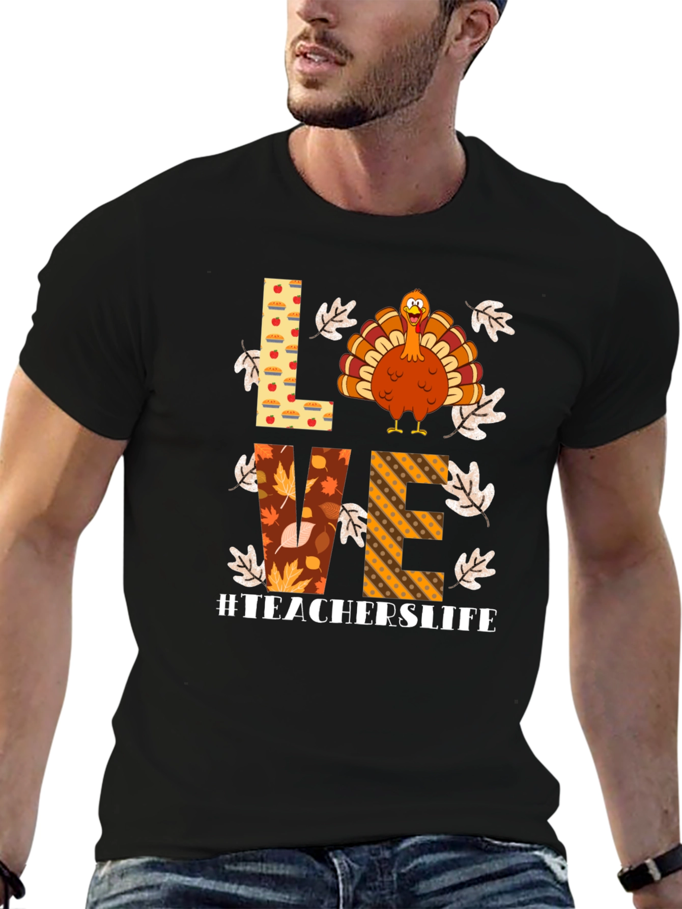Thanksgiving Teacher Love Graphic Tee