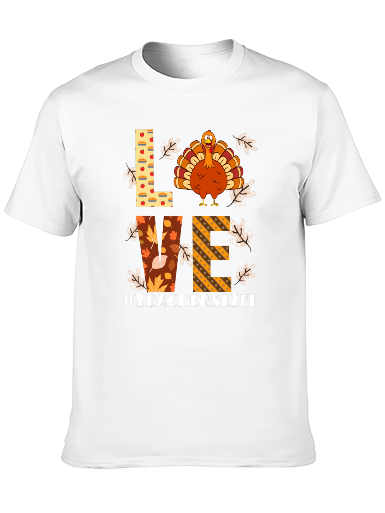 Thanksgiving Teacher Love Graphic Tee