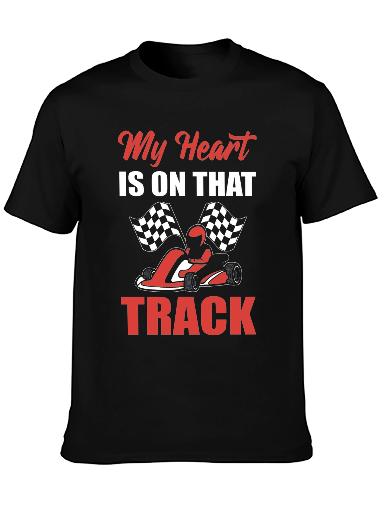 My Heart is on that Track Tee