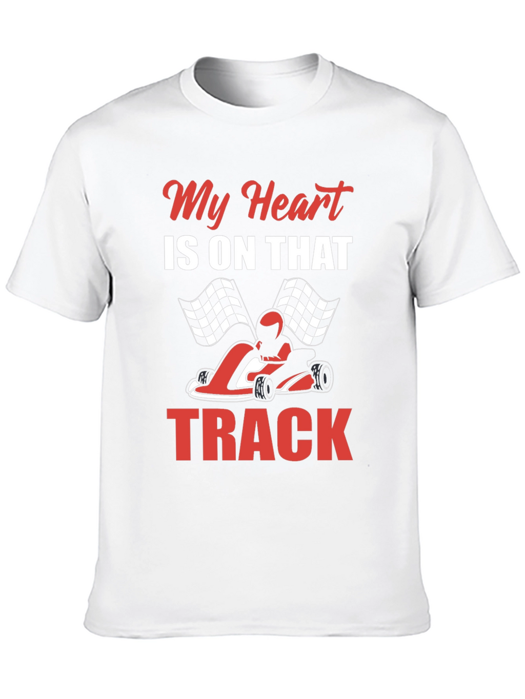 My Heart is on that Track Tee