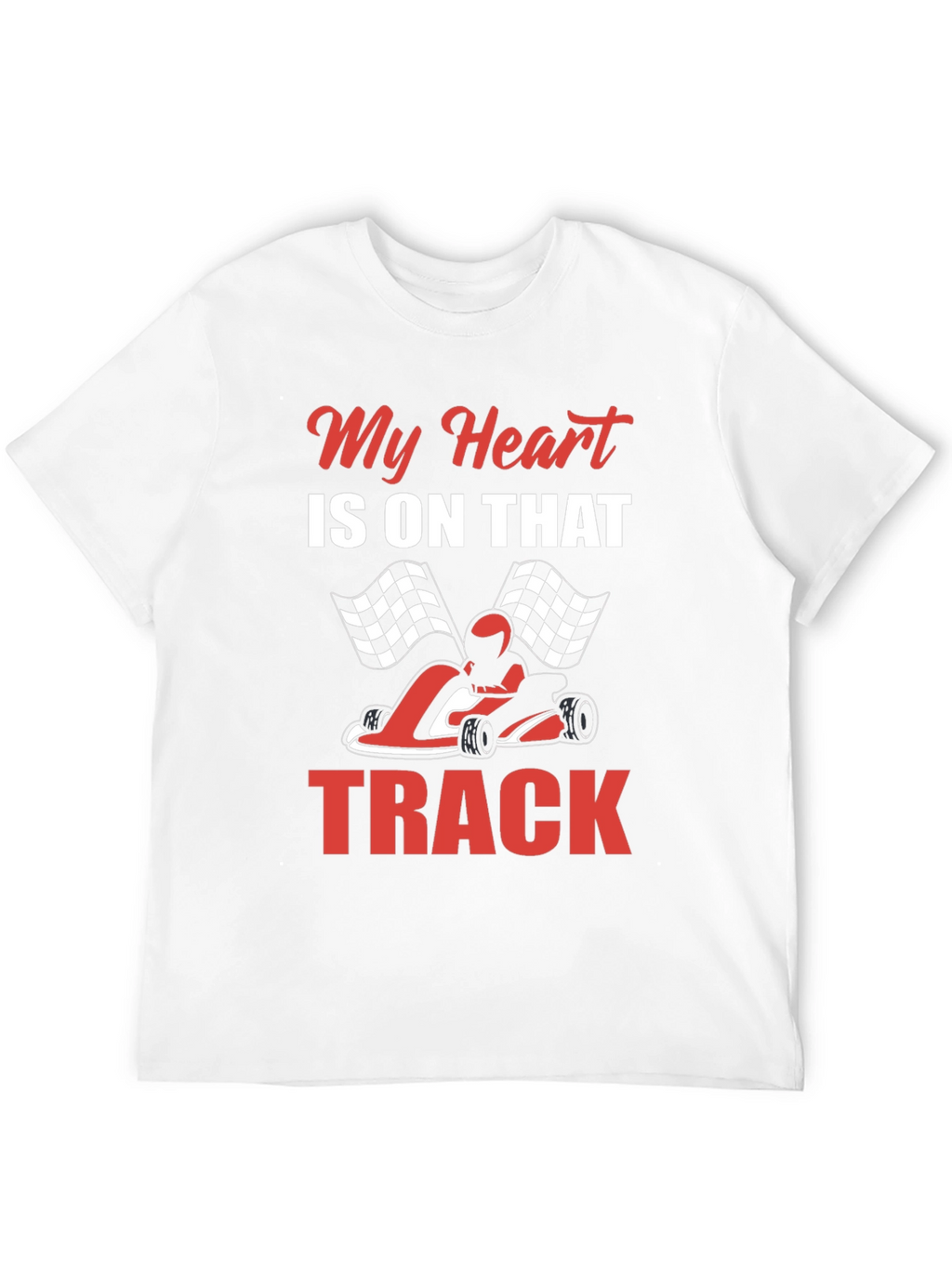 My Heart is on that Track Tee