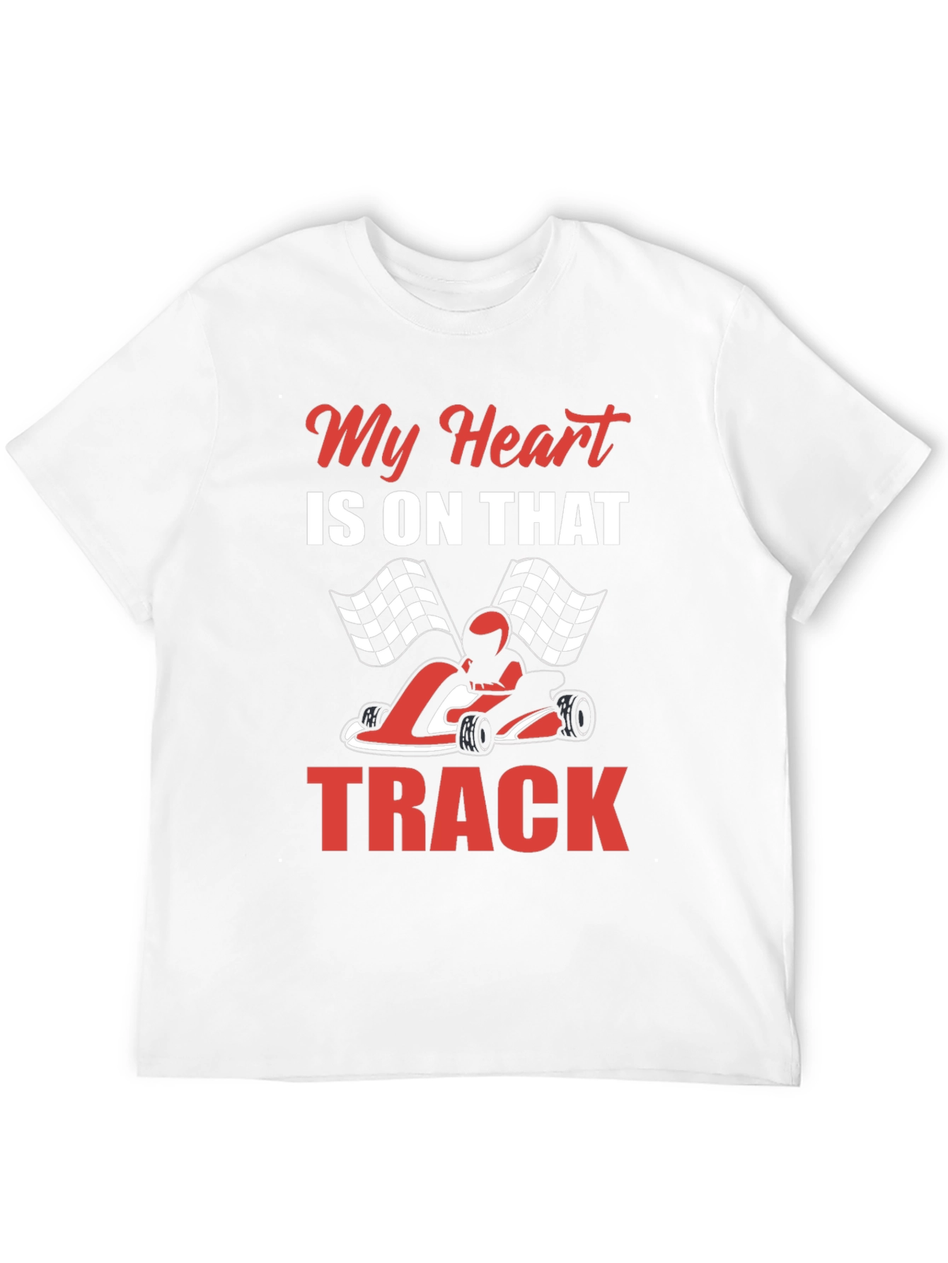 My Heart is on that Track Tee
