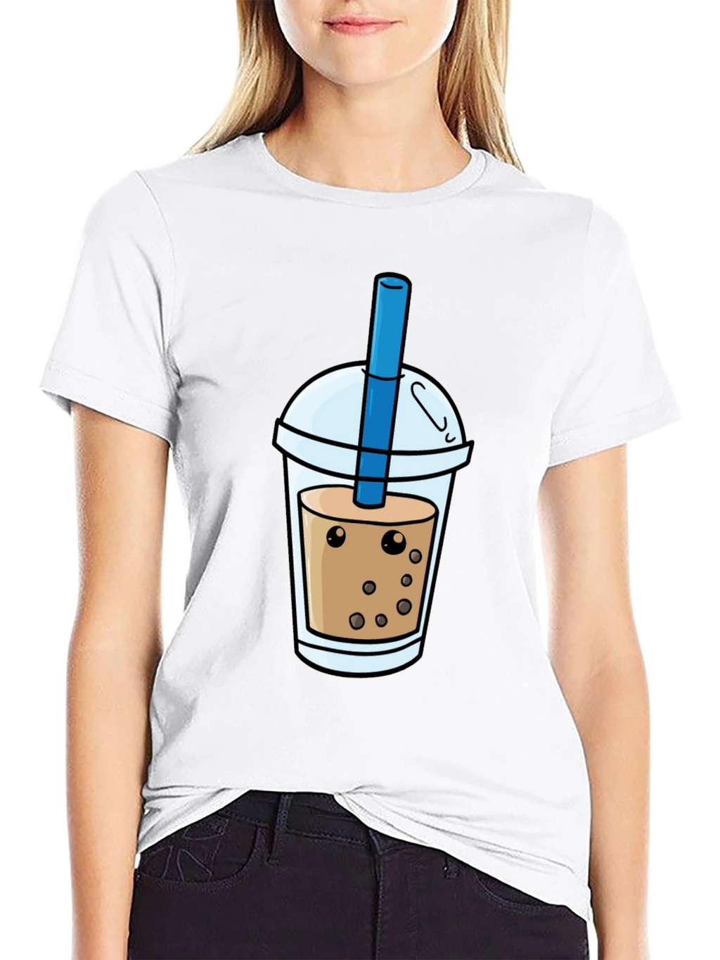 Boba Tea Graphic Tee - Casual Style
