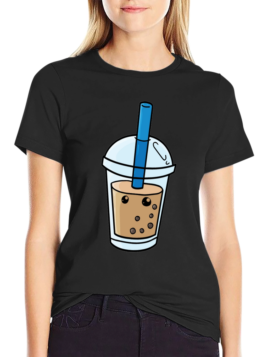 Boba Tea Graphic Tee - Casual Style