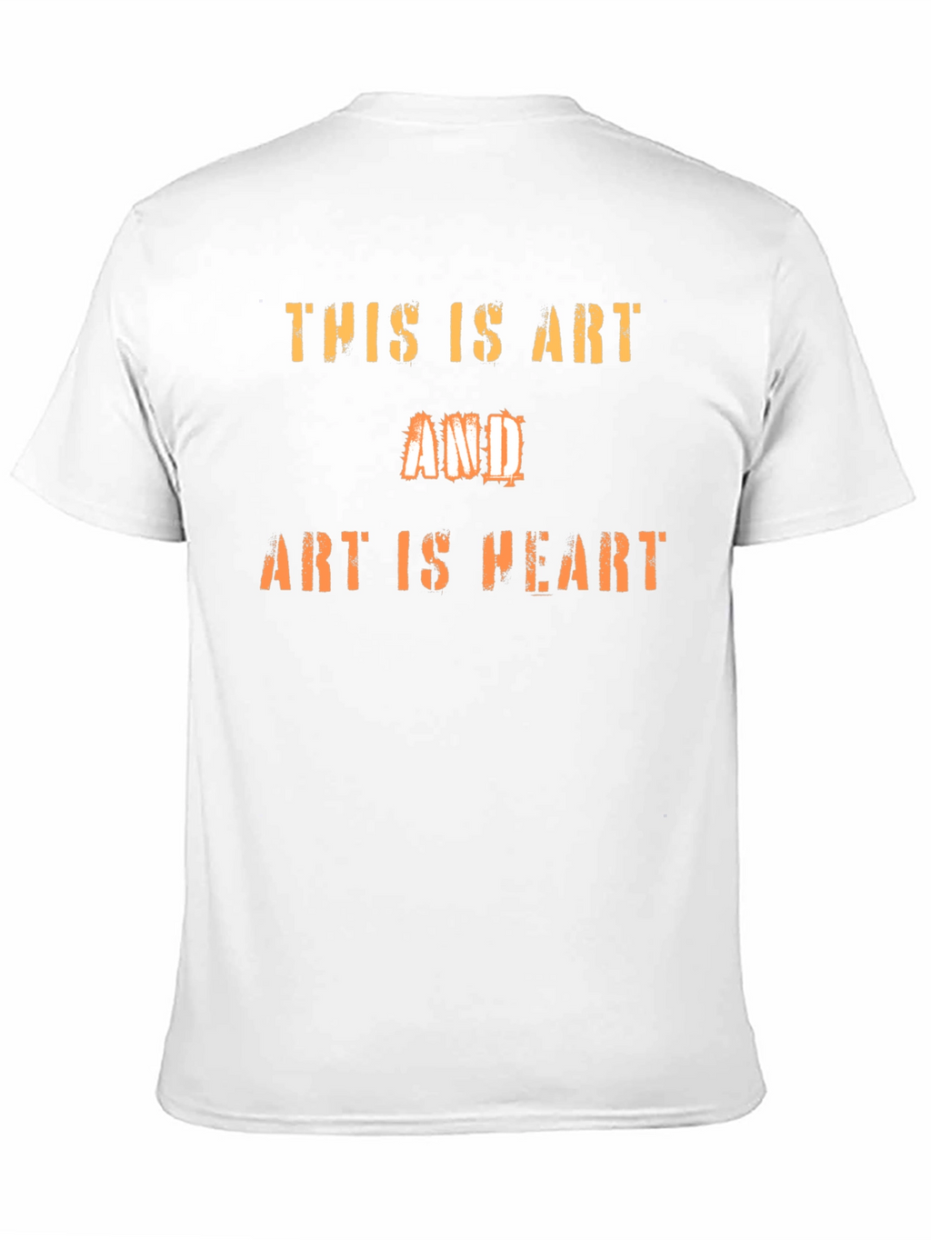 Art Is Heart Graphic Tee - Black