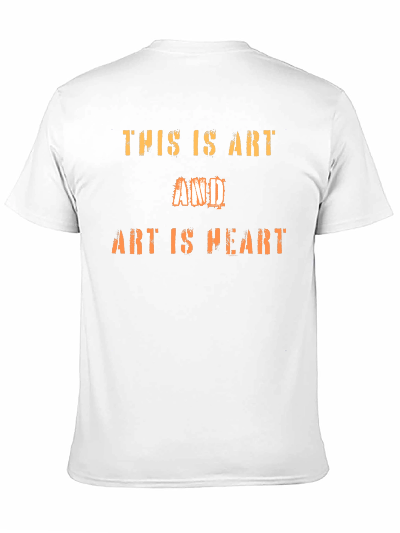 Art Is Heart Graphic Tee - Black