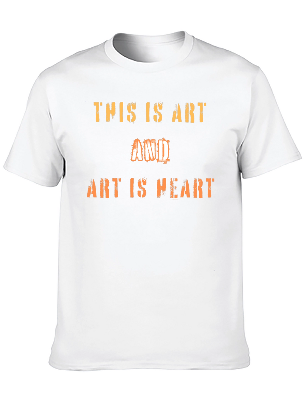 Art Is Heart Graphic Tee - Black