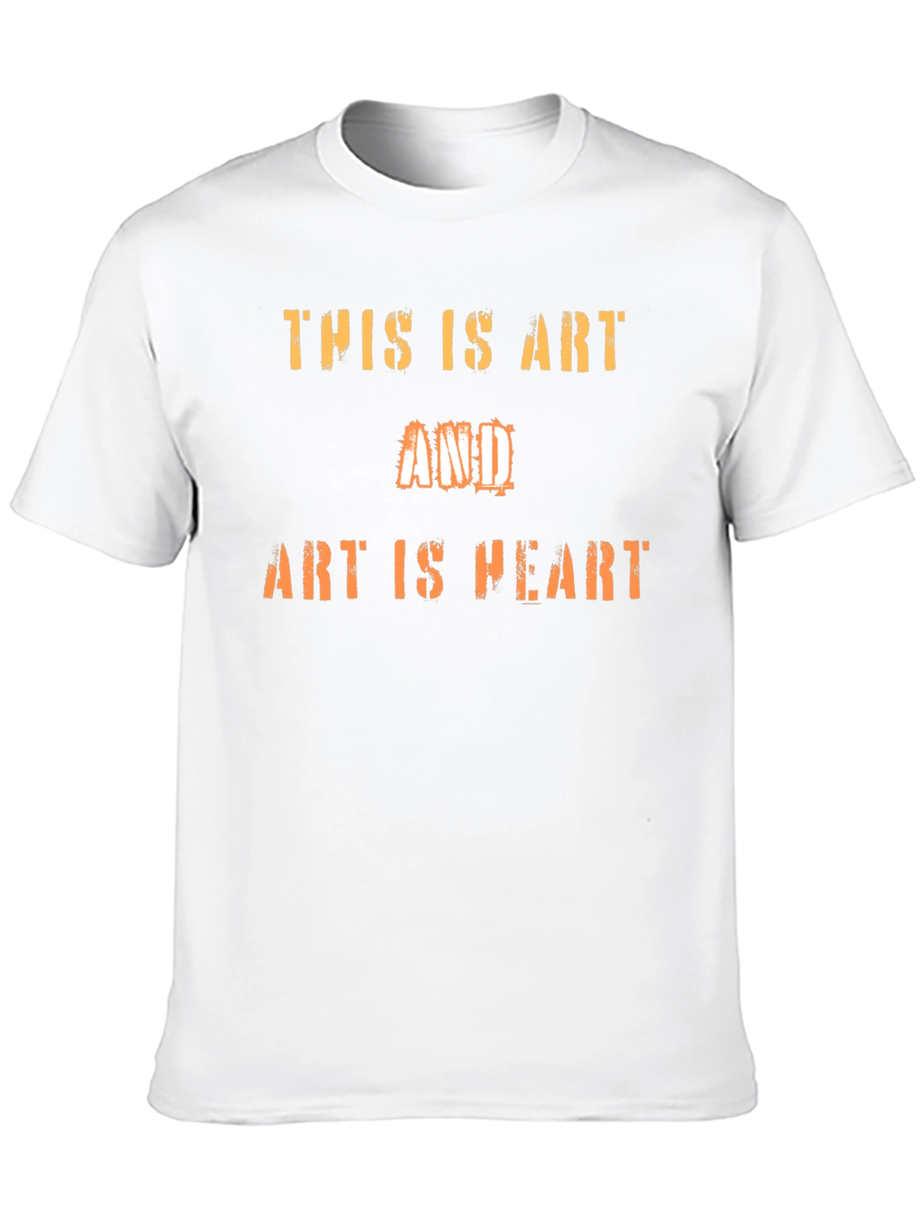 Art Is Heart Graphic Tee - Black