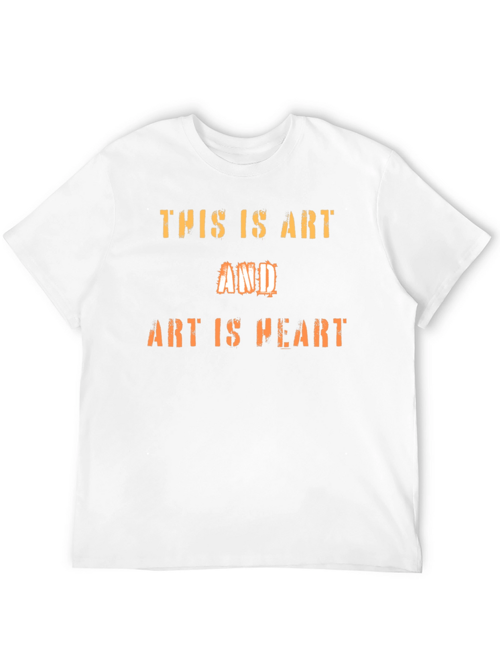 Art Is Heart Graphic Tee - Black