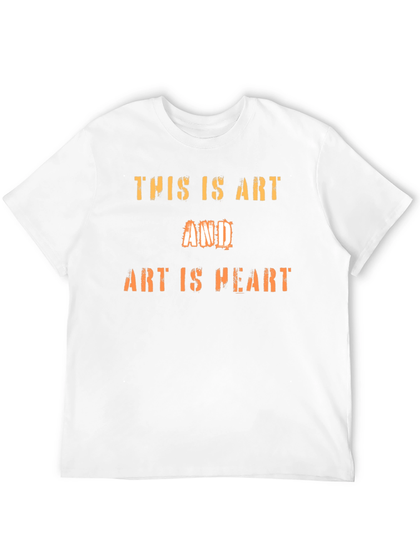 Art Is Heart Graphic Tee - Black