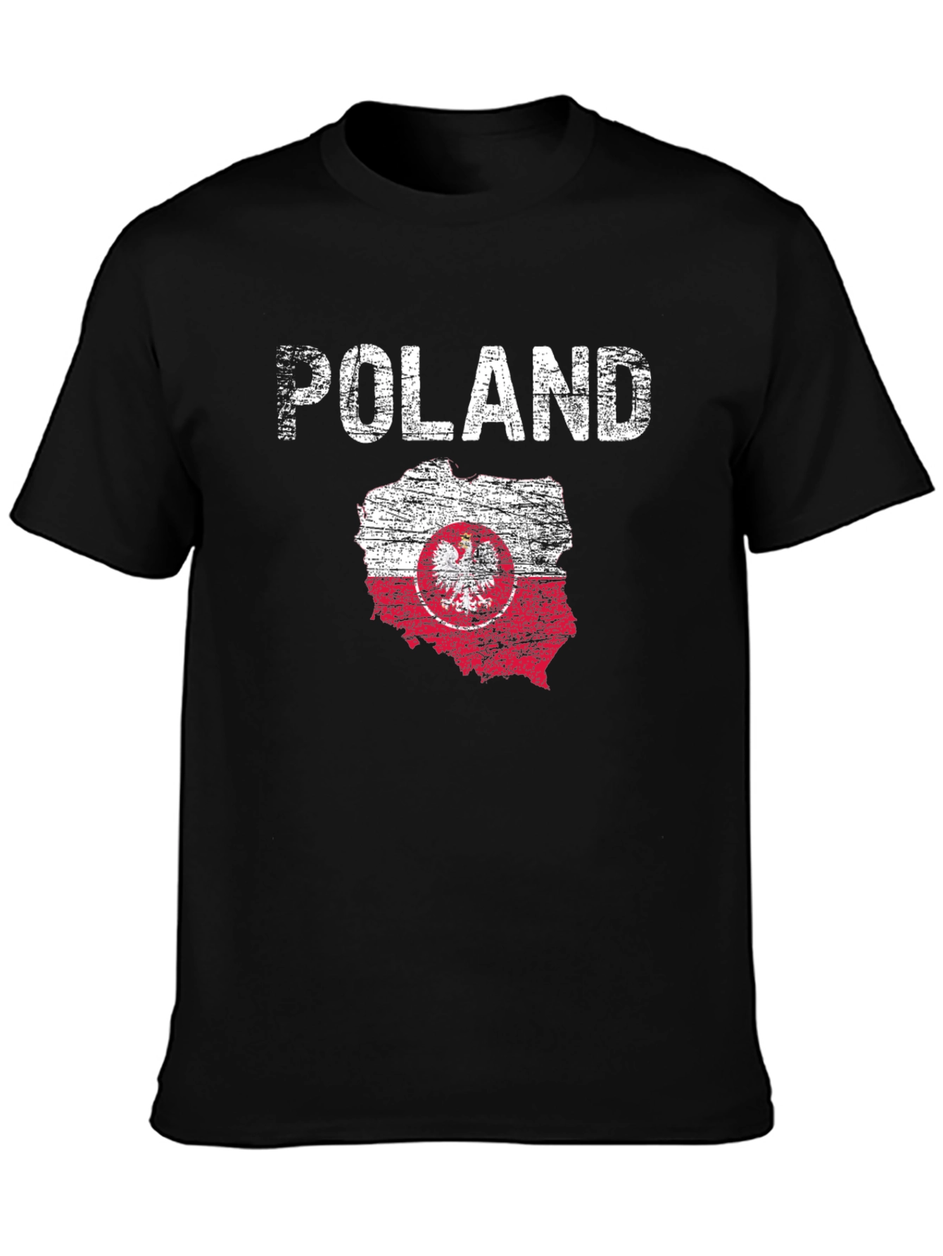 Poland Flag Graphic T-Shirt