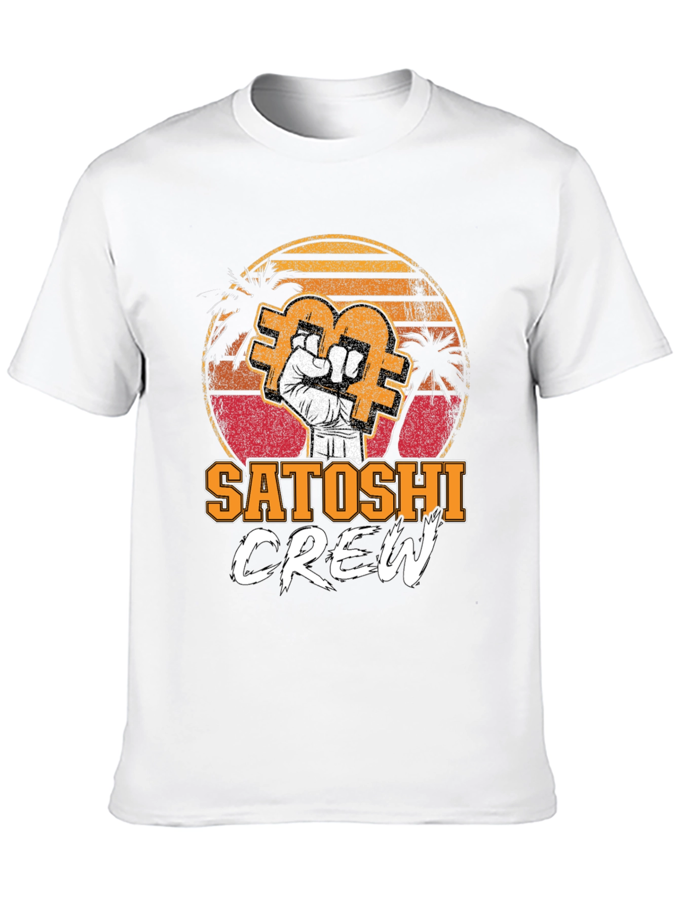 Satoshi Crew T-Shirt - Bitcoin Cryptocurrency Tee