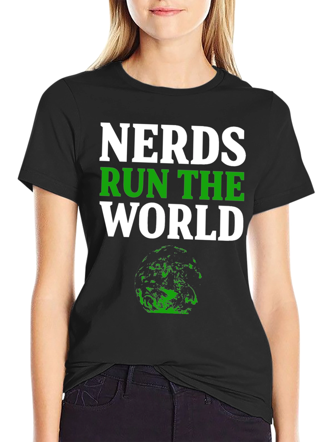 Nerds Run The World T-Shirt - Geeky Graphic Tee